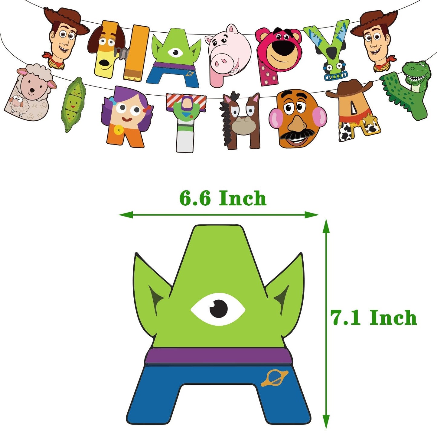 Toy Story Birthday Party Decoration Kit