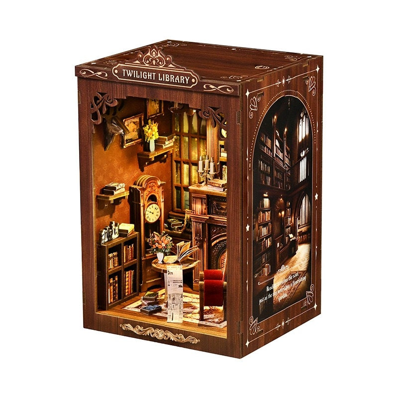 Twilight Library DIY Book Nook Kit