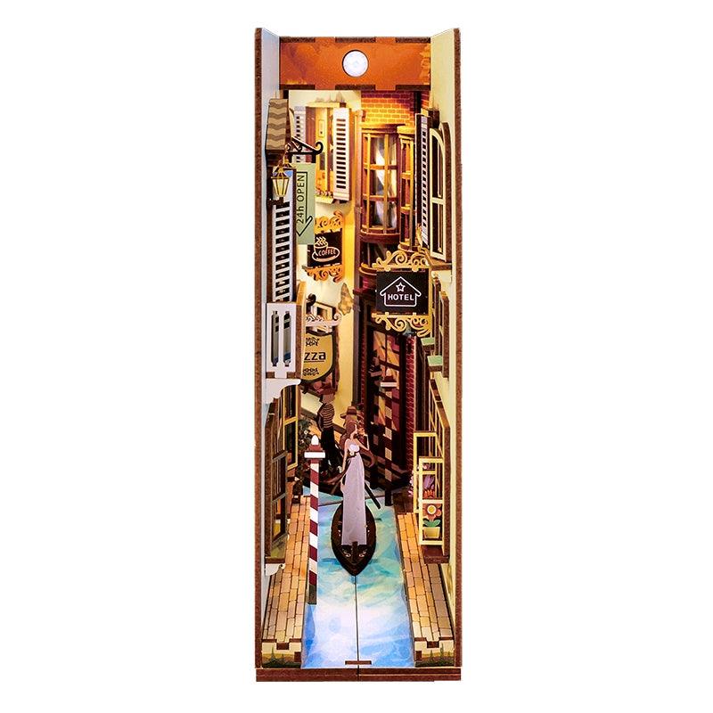 Travels in Venice - 3D Wooden DIY Book Nook - Tonecheer