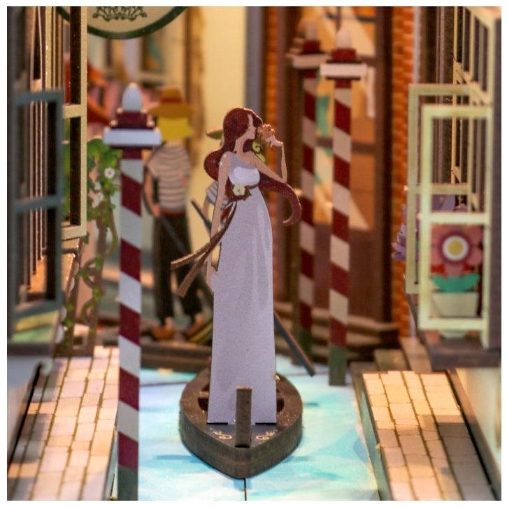 Travels in Venice - 3D Wooden DIY Book Nook - Tonecheer
