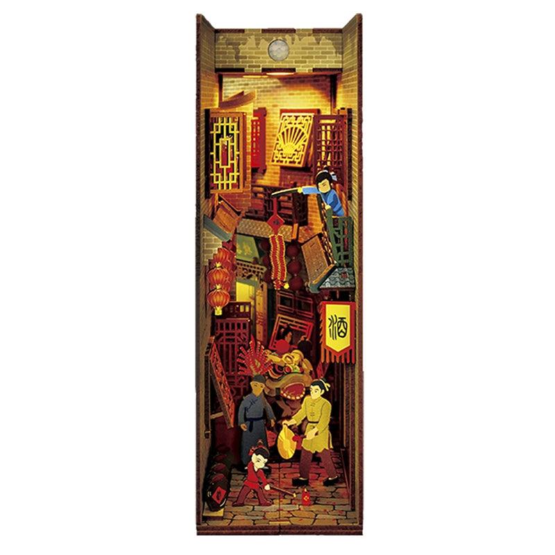 Qing Dynasty - 3D Wooden DIY Book Nook - Tonecheer