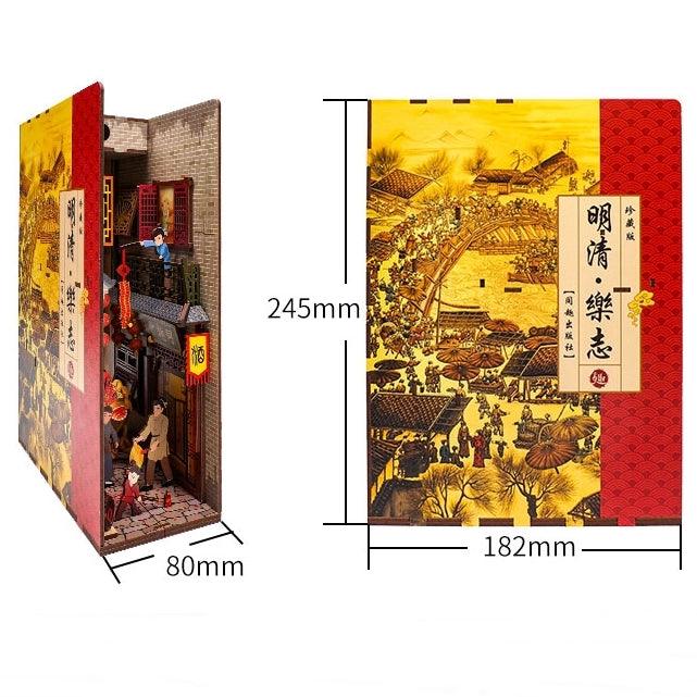 Qing Dynasty - 3D Wooden DIY Book Nook - Tonecheer
