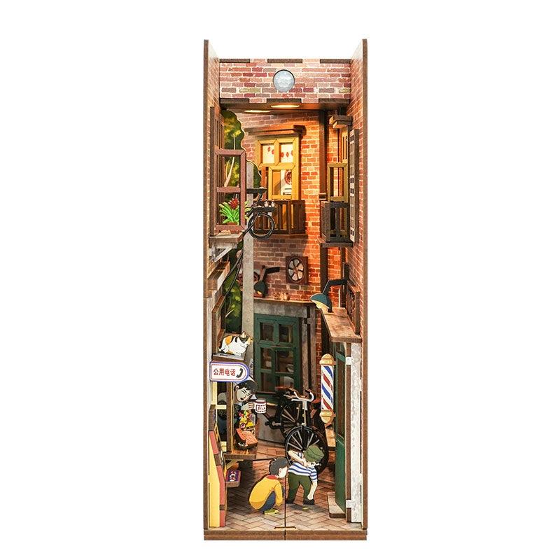 Old Times - 3D Wooden DIY Book Nook - Tonecheer