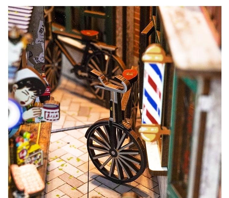 Old Times - 3D Wooden DIY Book Nook - Tonecheer