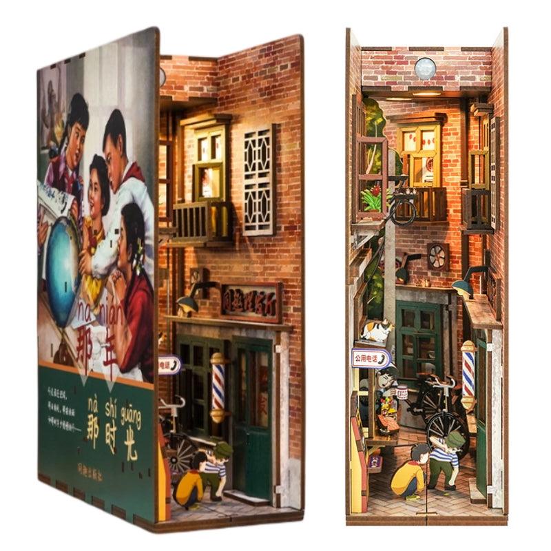 Old Times - 3D Wooden DIY Book Nook - Tonecheer