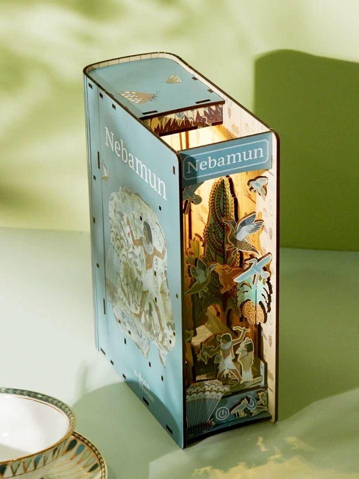 Nebamun's Garden DIY Wooden Book Nook Kit