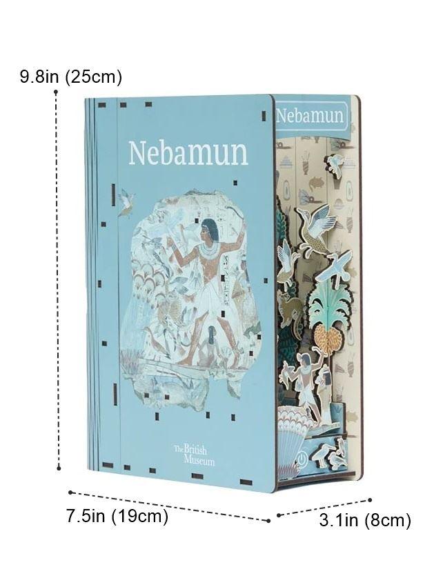 Nebamun's Garden DIY Wooden Book Nook Kit