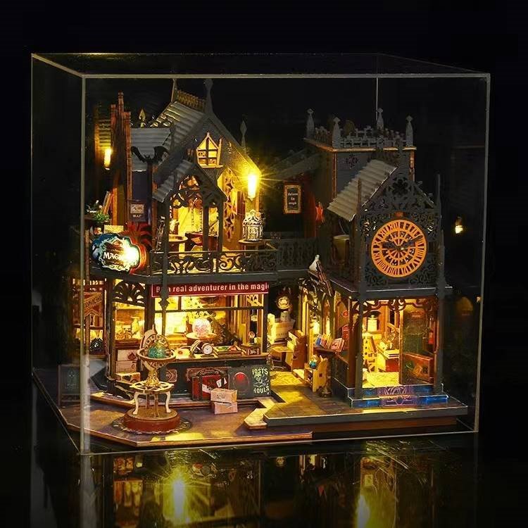 Holo Magic City | DIY Miniature House Kit | Dollhouse | Diorama