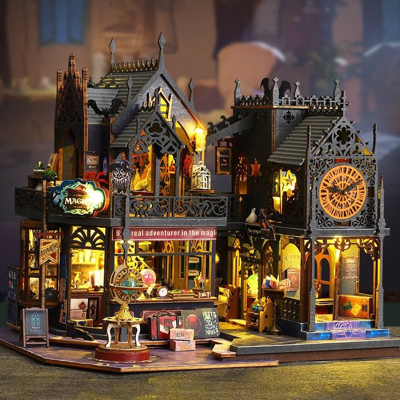 Holo Magic City | DIY Miniature House Kit | Dollhouse | Diorama