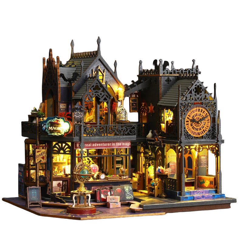 Holo Magic City | DIY Miniature House Kit | Dollhouse | Diorama