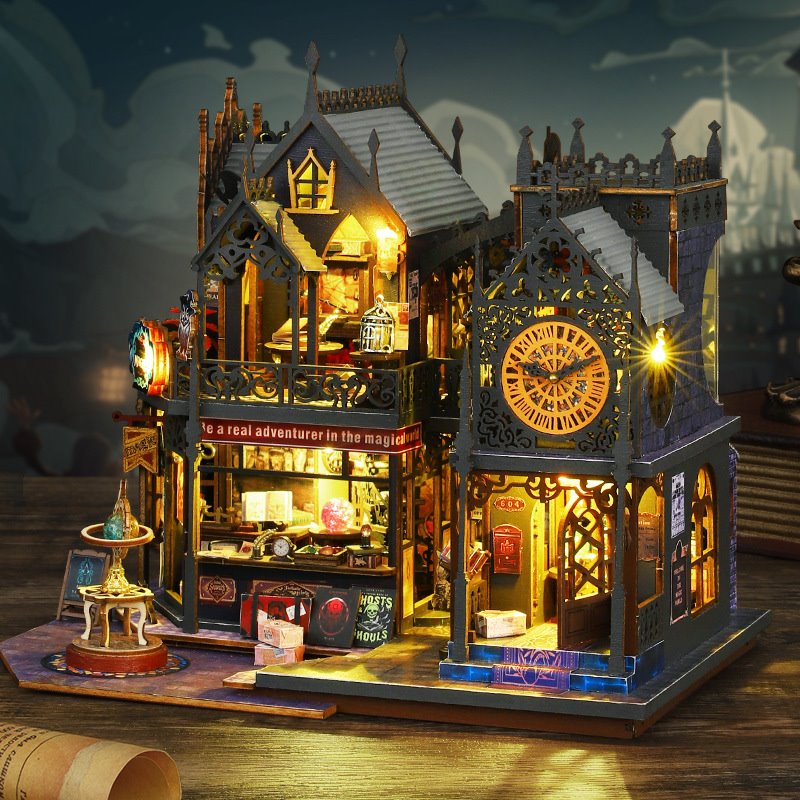 Holo Magic City | DIY Miniature House Kit | Dollhouse | Diorama
