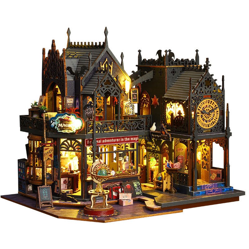 Holo Magic City | DIY Miniature House Kit | Dollhouse | Diorama