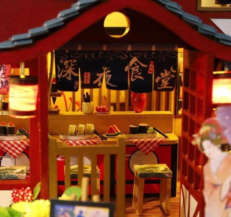 diy japanese style house miniature dollhouse