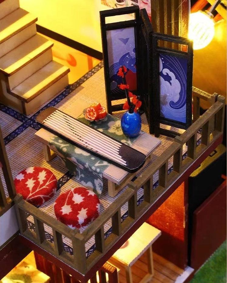 diy japanese style house miniature dollhouse