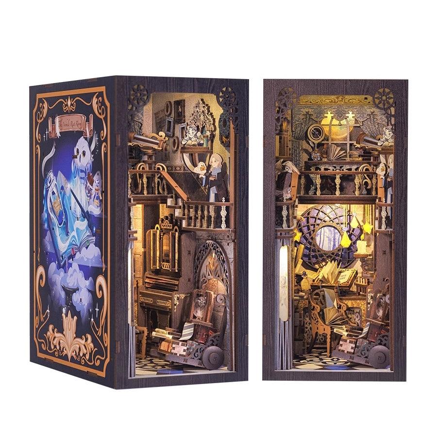 Nebula Rest Room | DIY Wooden Book Nook Kit | Bookshelf Insert Decor - Tonecheer