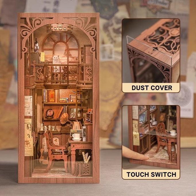 Secret Rhythm Music Themed Diy Book Nook Kit - Shelf Inert Diorama - Miniature Crafts