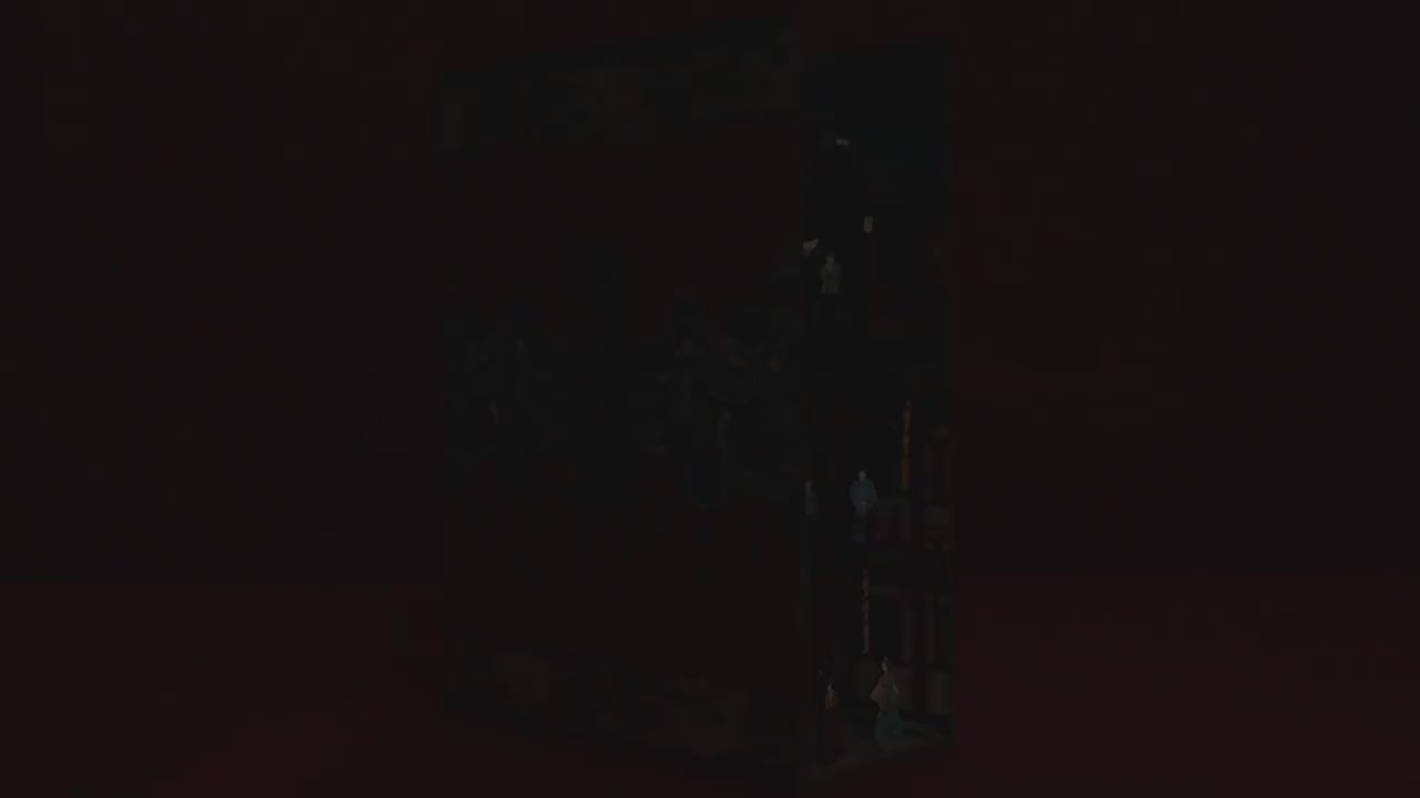 Tang Dynasty DIY Wooden Book Nook kit video