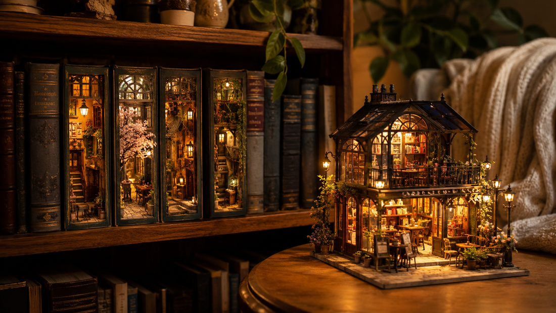 Book Nook Kit vs Miniature House Kit: What’s the Difference?