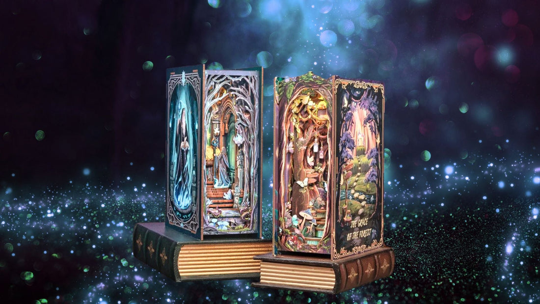 Best Holiday Gifts for Kids: Wonderland Forest DIY Book Nook Kits