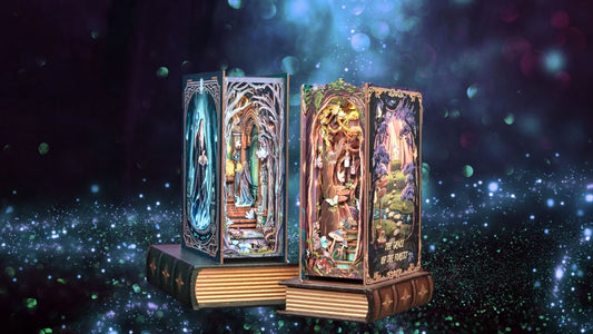 Best Holiday Gifts for Kids: Wonderland Forest DIY Book Nook Kits