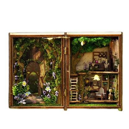 interior of Forest Wonderland DIY Miniature House Kit