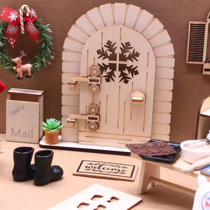 30 PCS Christmas Ornaments Dollhouse Decoration Set