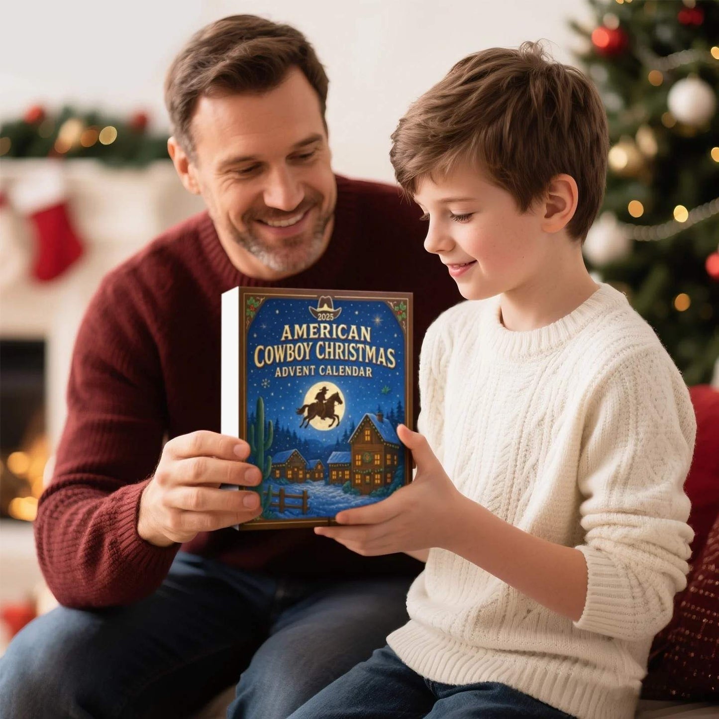 American Cowboy Christmas Advent Calendar