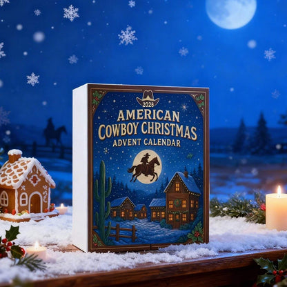 American Cowboy Christmas Advent Calendar