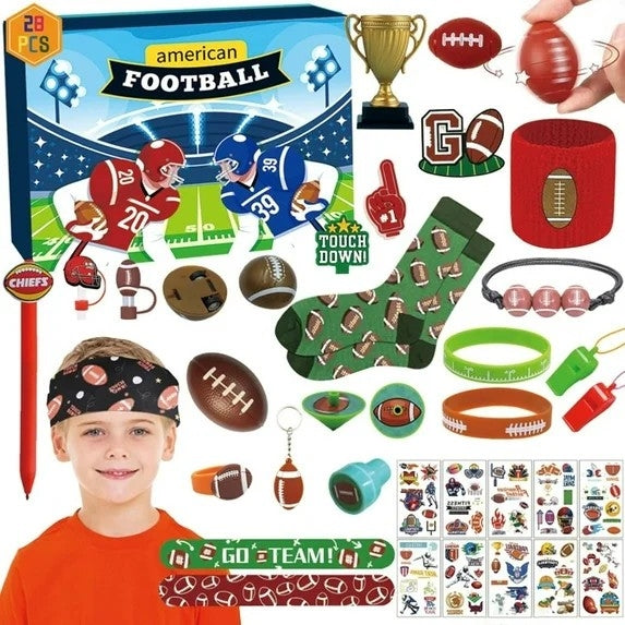 American Football Party Favors Advent Calendar