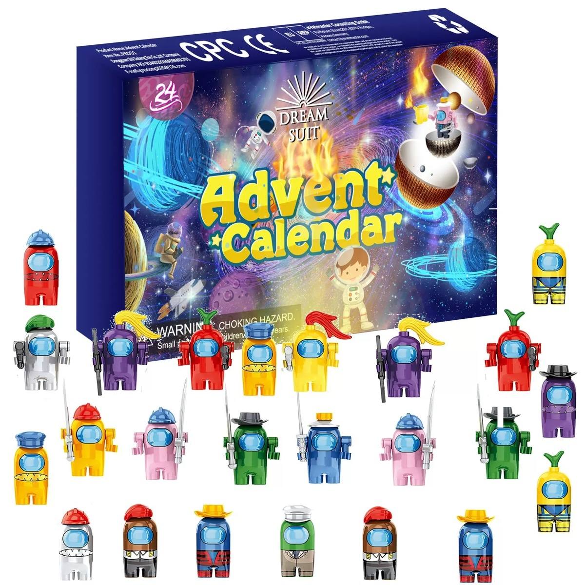 Among Us Figure Advent Calendar