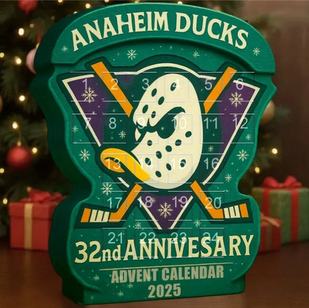 Anaheim Ducks Advent Calendar | 32nd Anniversary Edition