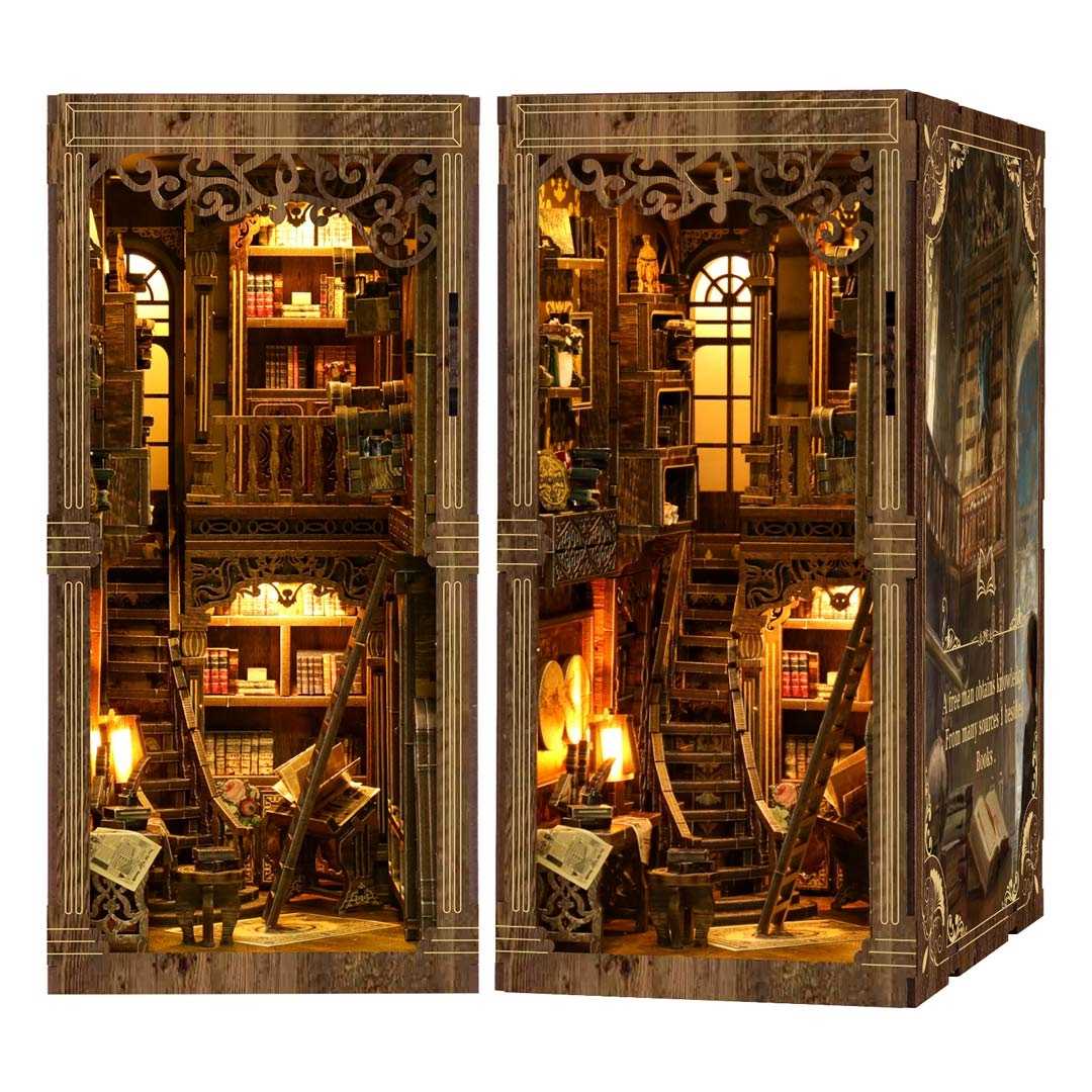 Ancient Book DIY Book Nook Kit: Create Your Vintage Library Oasis ...