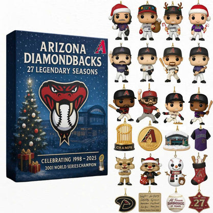 Arizona Diamondbacks Advent Calendar | 2D Flat