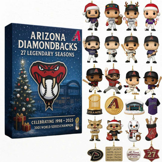 Arizona Diamondbacks Advent Calendar | 2D Flat