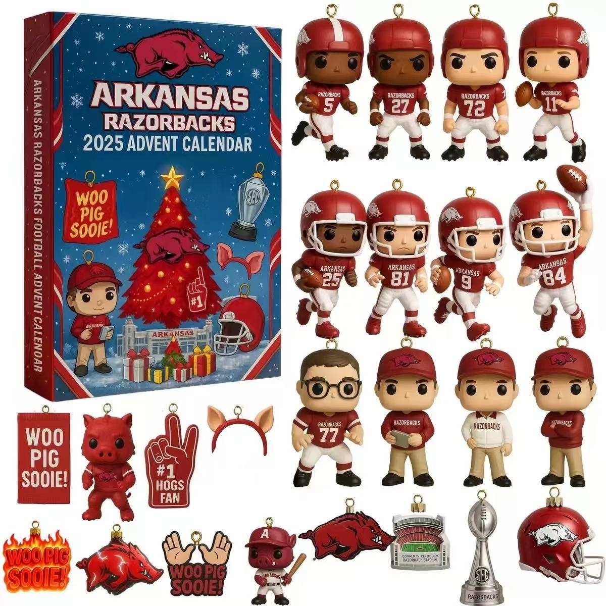 Arkansas Razorbacks Advent Calendar