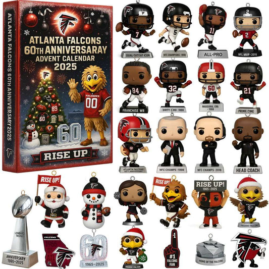Atlanta Falcons Advent Calendar - 60th Anniversary Edition