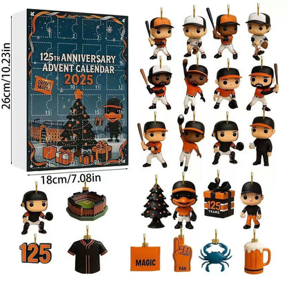 Baltimore Orioles 125th Anniversary Advent Calendar