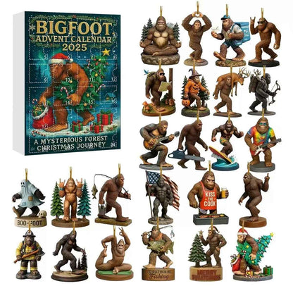 Bigfoot Advent Calendar 2025 with figurines and packaging
