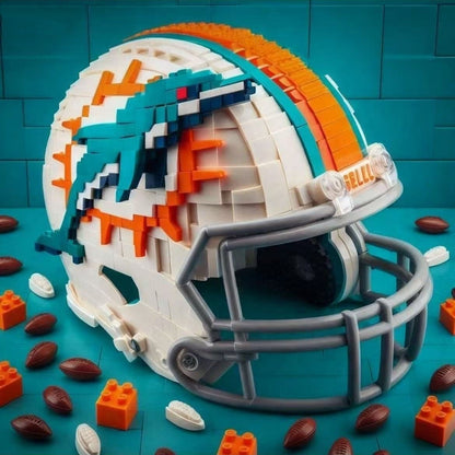 Building Blocks Football Helmet Sets for NFL Fans