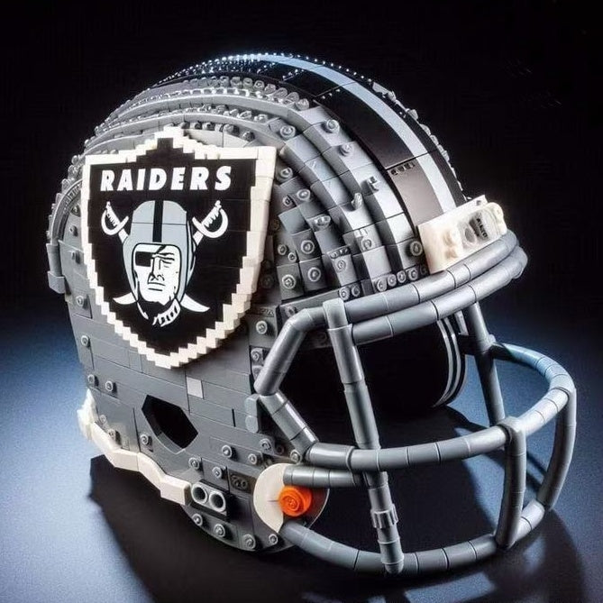 Building Blocks Football Helmet Sets for NFL Fans