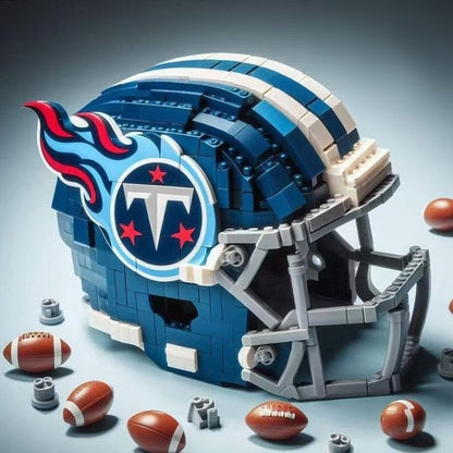 Building Blocks Football Helmet Sets for NFL Fans