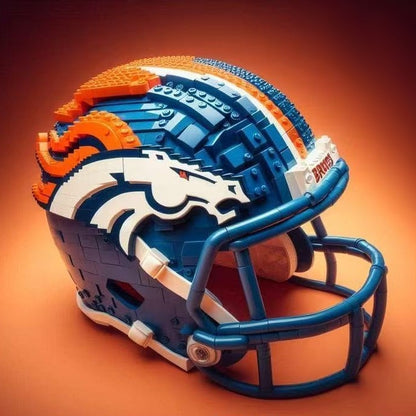 Building Blocks Football Helmet Sets for NFL Fans