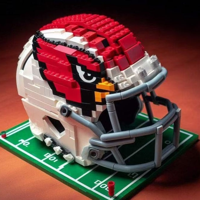 Building Blocks Football Helmet Sets for NFL Fans