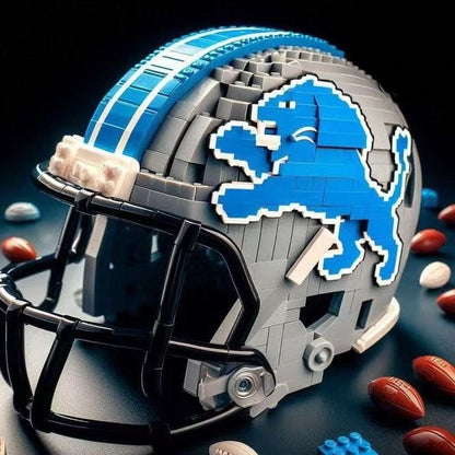 Building Blocks Football Helmet Sets for NFL Fans