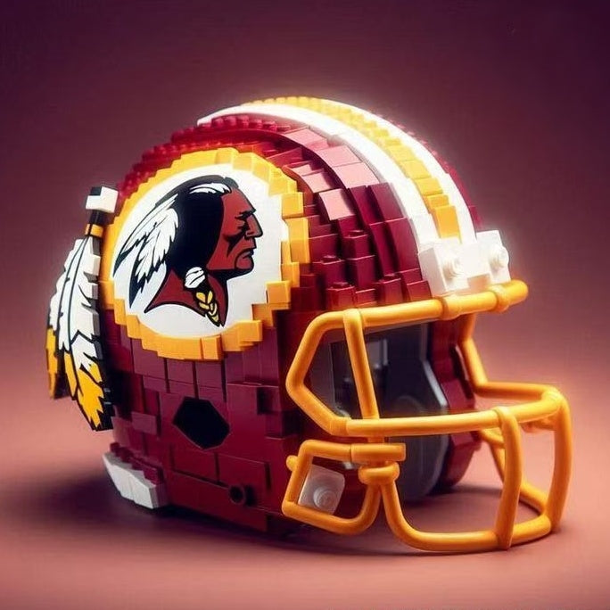 Building Blocks Football Helmet Sets for NFL Fans
