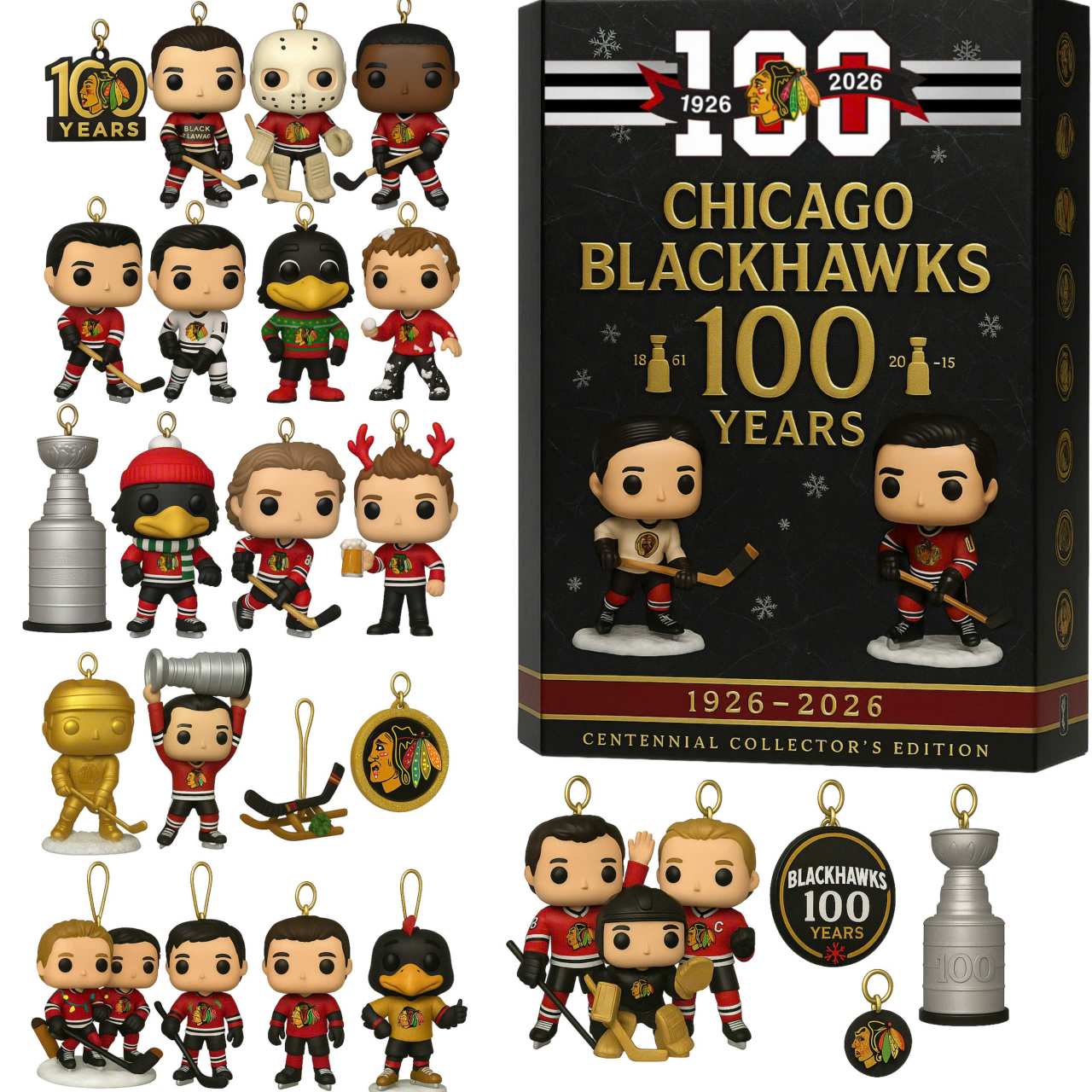 Chicago Blackhawks 100 Years of Pride Advent Calendar