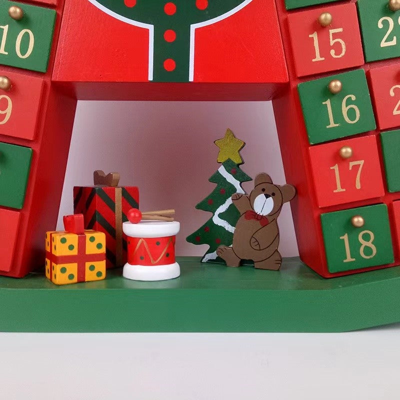 Santa Claus on Horse Christmas Advent Calendar