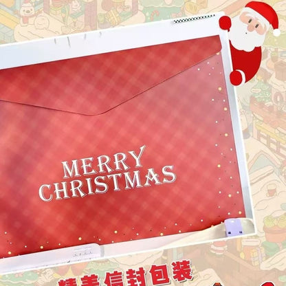 Large-Scale Christmas Eve in Grindelwald Series 3D Miniature Scene Stickers