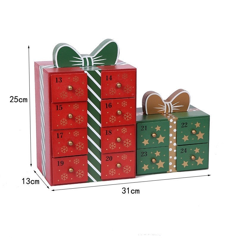 Christmas Gift Box Advent Calendar Countdown