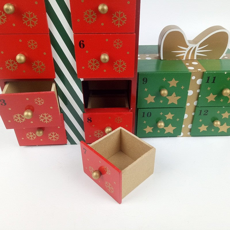 Christmas Gift Box Advent Calendar Countdown